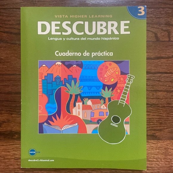 Vista Higher Learning DESCUBRE 3 Cuaderno de práctica (Paperback workbook) - Picture 1 of 4